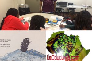 Review of Week 7 of Odu’a Organization of Michigan’s Children’s Yoruba Class in Detroit.