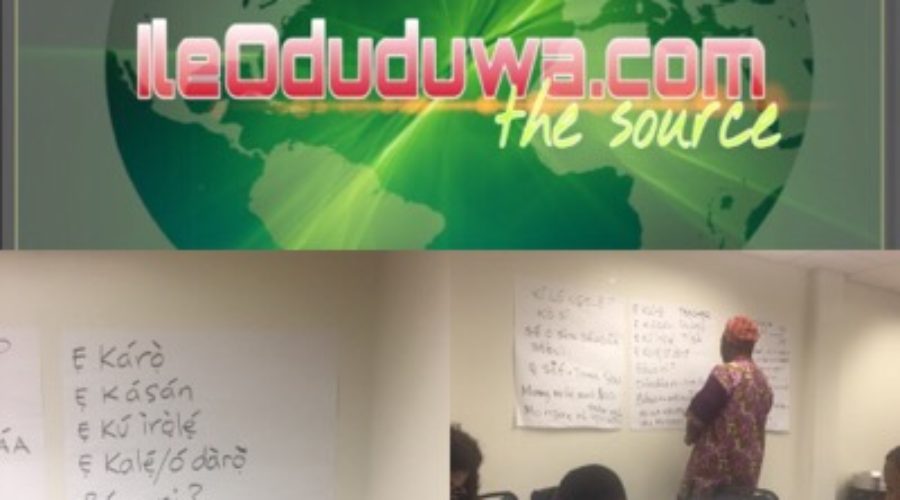 Reviews of Week 3 & 4 of Odu’a Organization of Michigan’s Children’s Yoruba Class in Detroit.