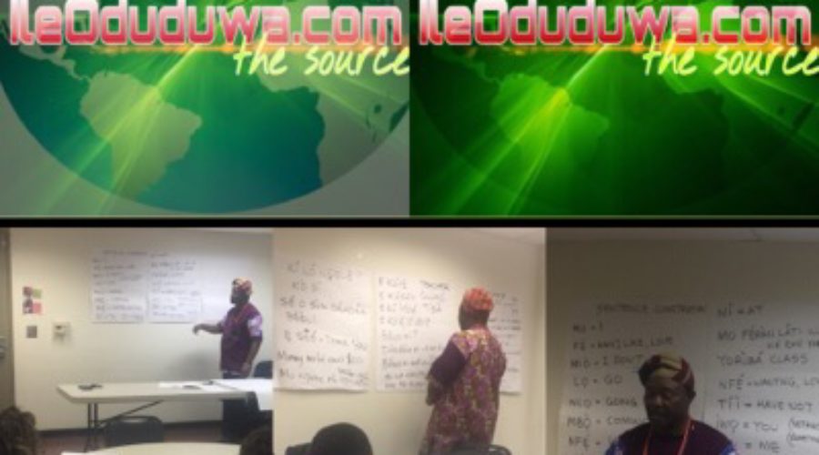 Review of Week 6 of Odu’a Organization of Michigan’s Children’s Yoruba Class in Detroit.