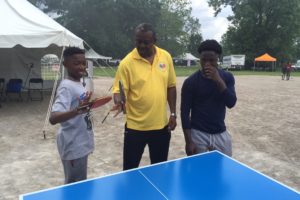 Growing the Game of Table Tennis at the Annual African Unity Festival