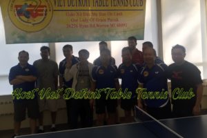 Viet Detroit Table Tennis Club Tournament 2019