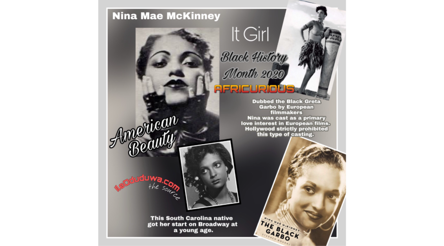 Nina Mae McKinney the Black Garbo
