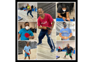 The Men that play at Nigerian American Table Tennis Development Center.